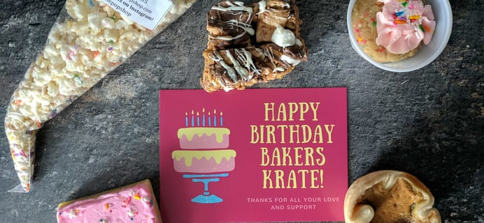 Bakers Krate August 2017 Subscription Box Review + Coupon!