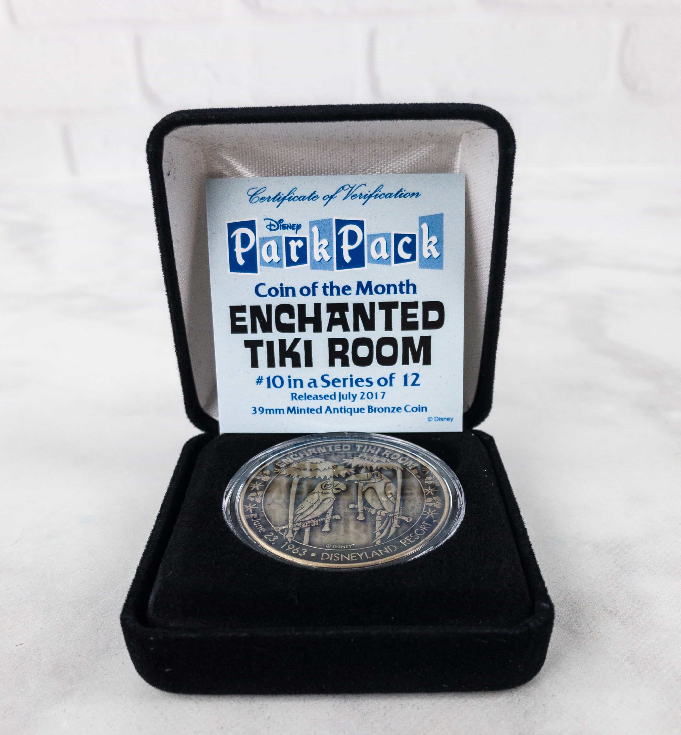 Disney Park Pack Coin Edition August 2017 Subscription Box Review