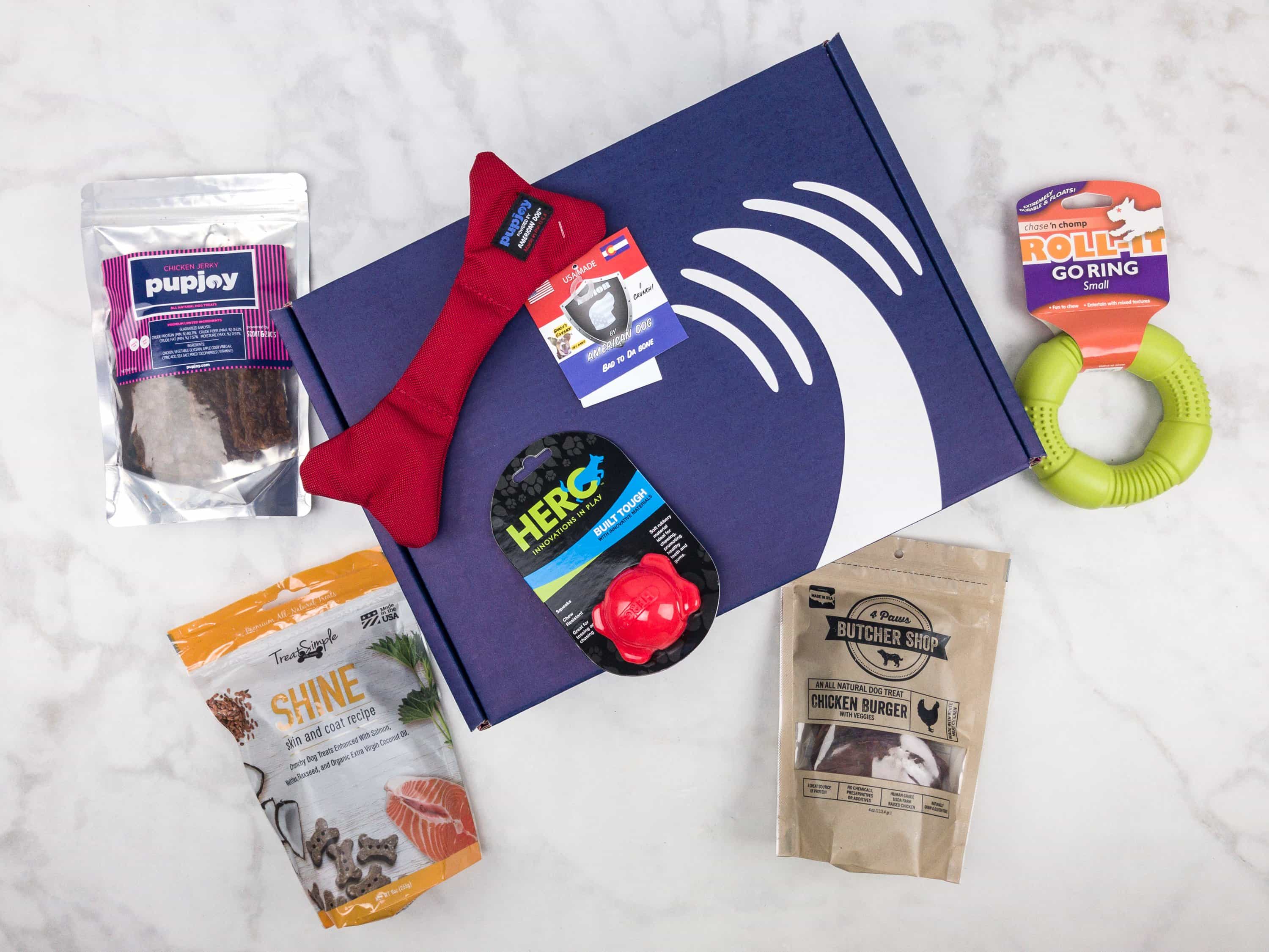 PupJoy August 2017 Subscription Box Review + Coupon