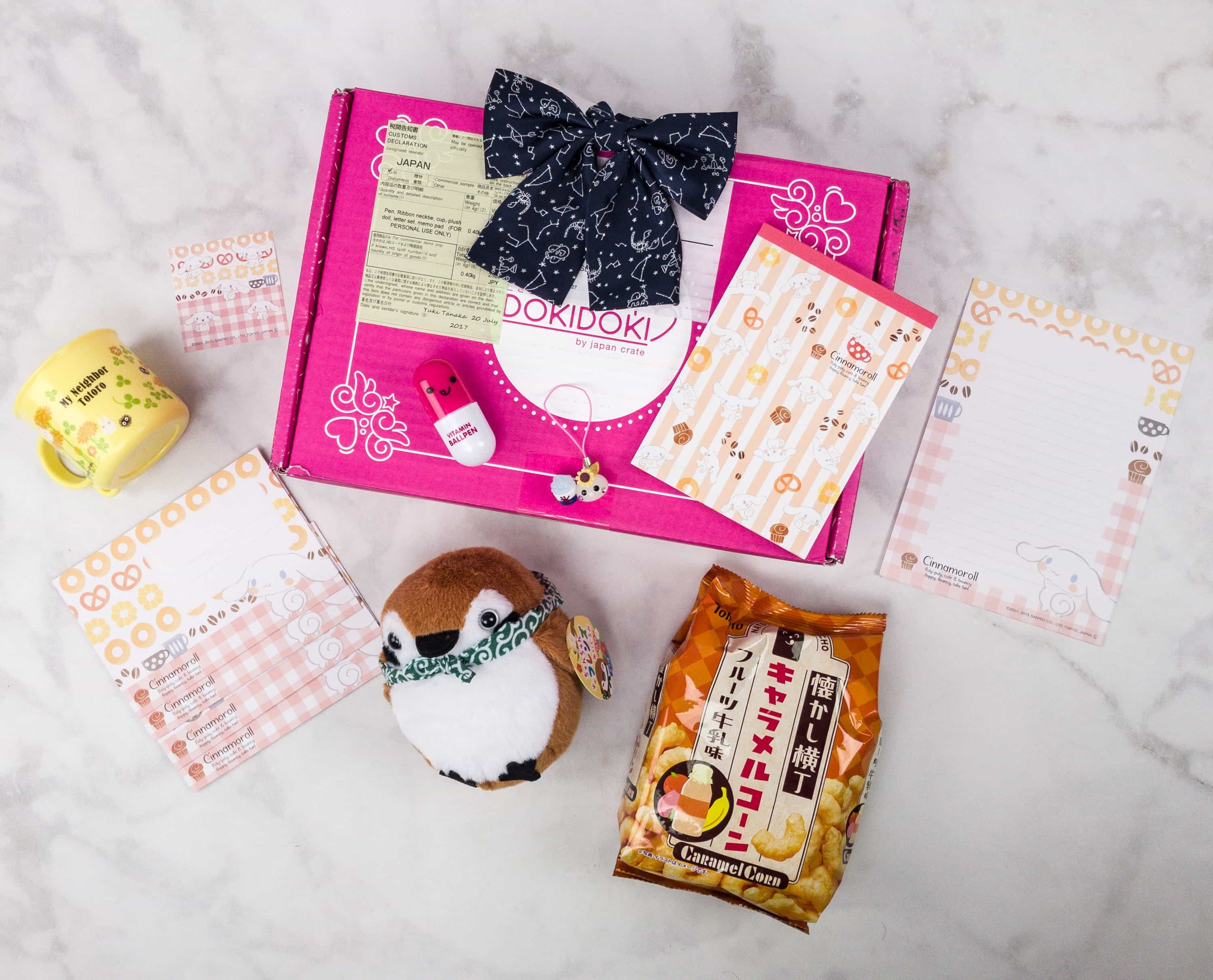 Doki Doki August 2017 Subscription Box Review & Coupon