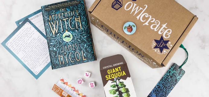 OwlCrate Jr. August 2017 Box Review + Coupon