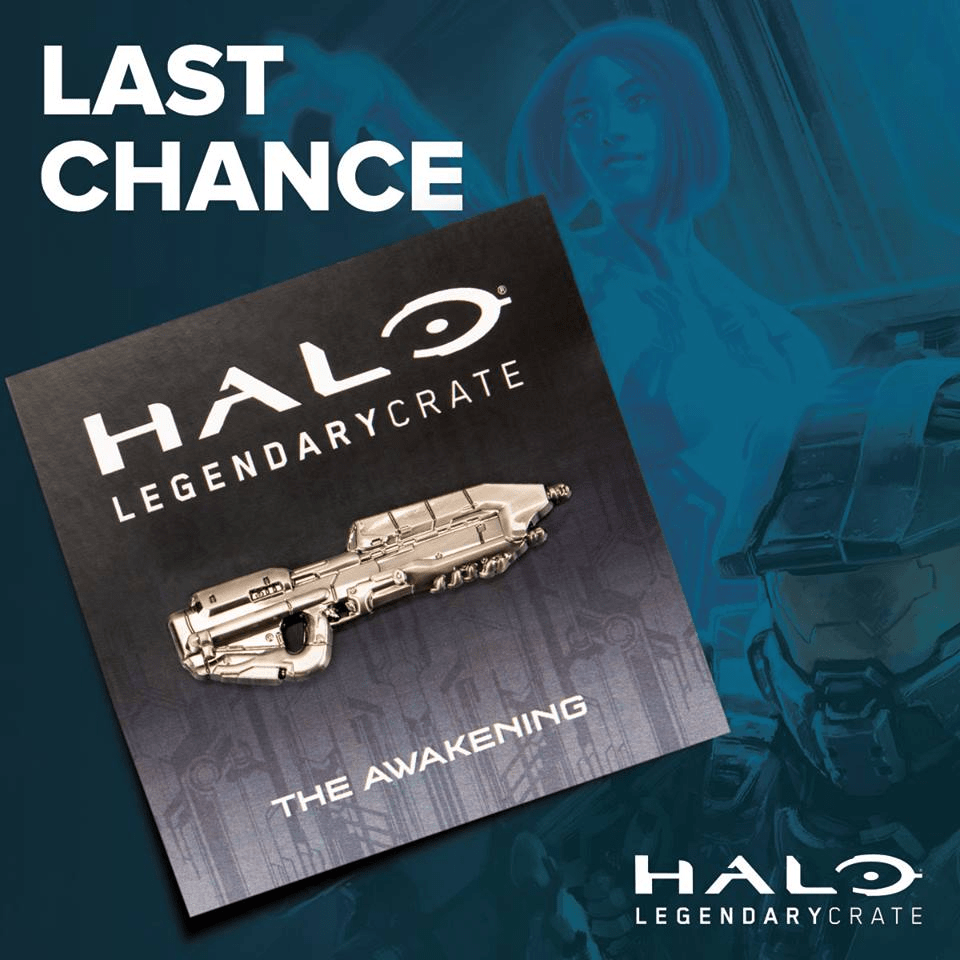 Last Day for August 2017 Halo Legendary Crate + 20% Off Coupon! + Pin Spoiler!