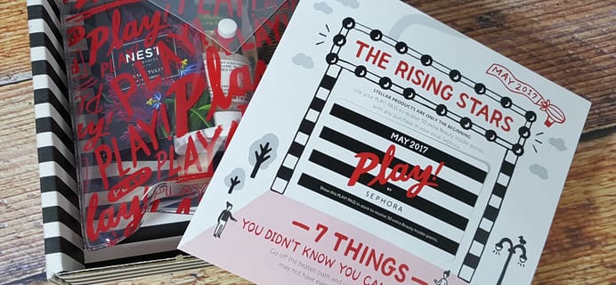 PLAY! by Sephora Subscription Box Review – May 2017