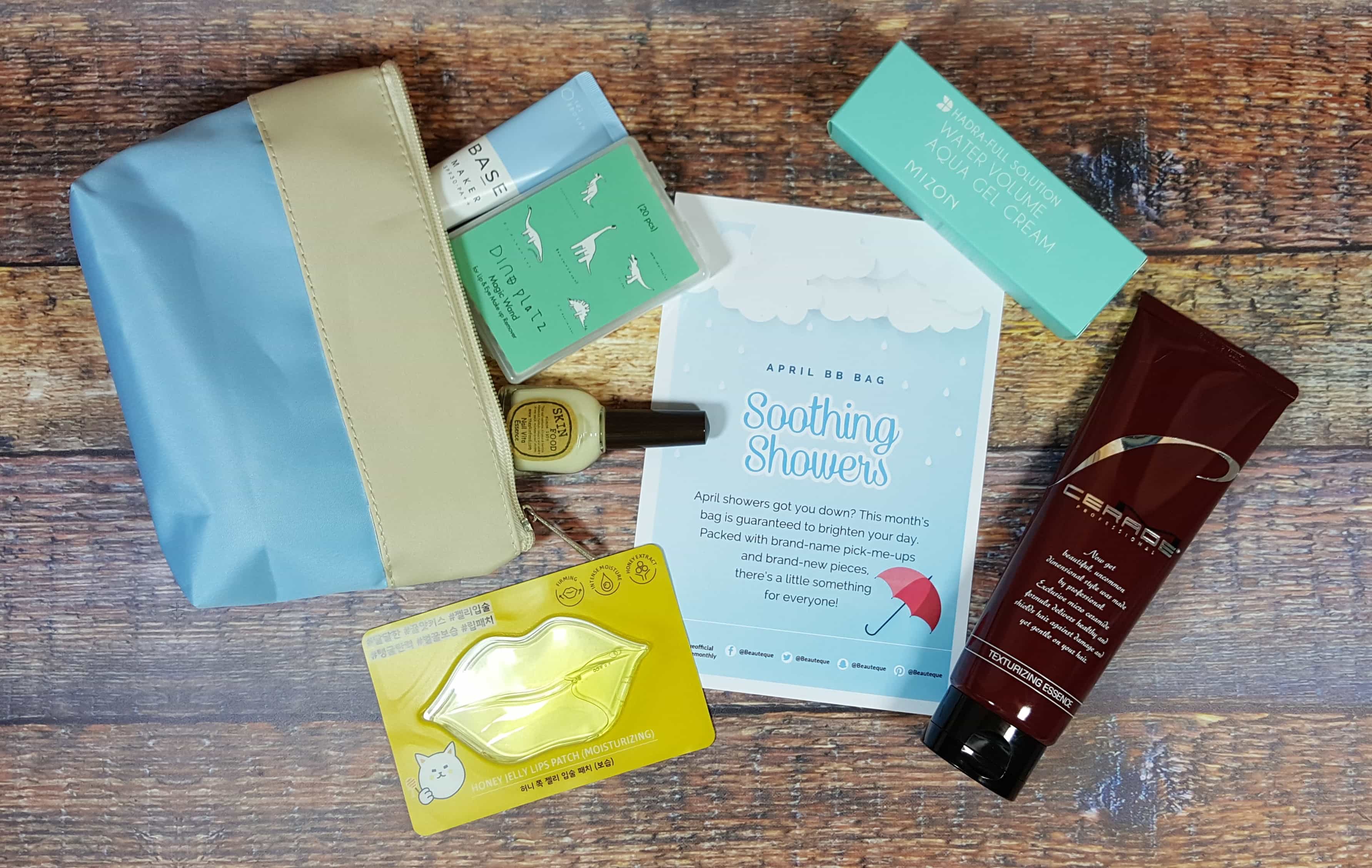Beauteque BB Bag Subscription Box Review + Coupon – April 2017