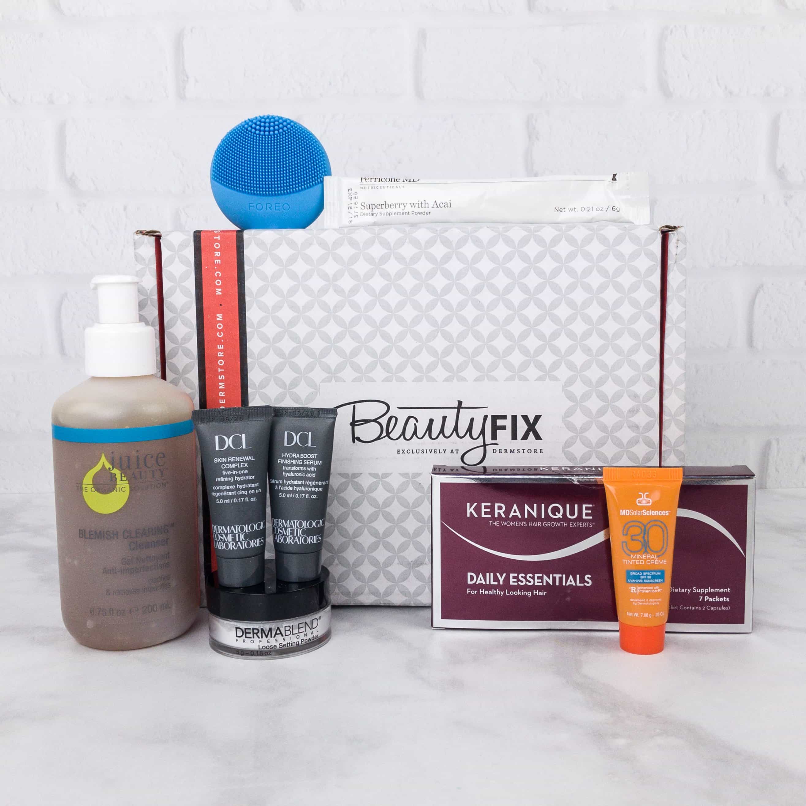 BeautyFIX August 2017 Subscription Box Review + Coupon