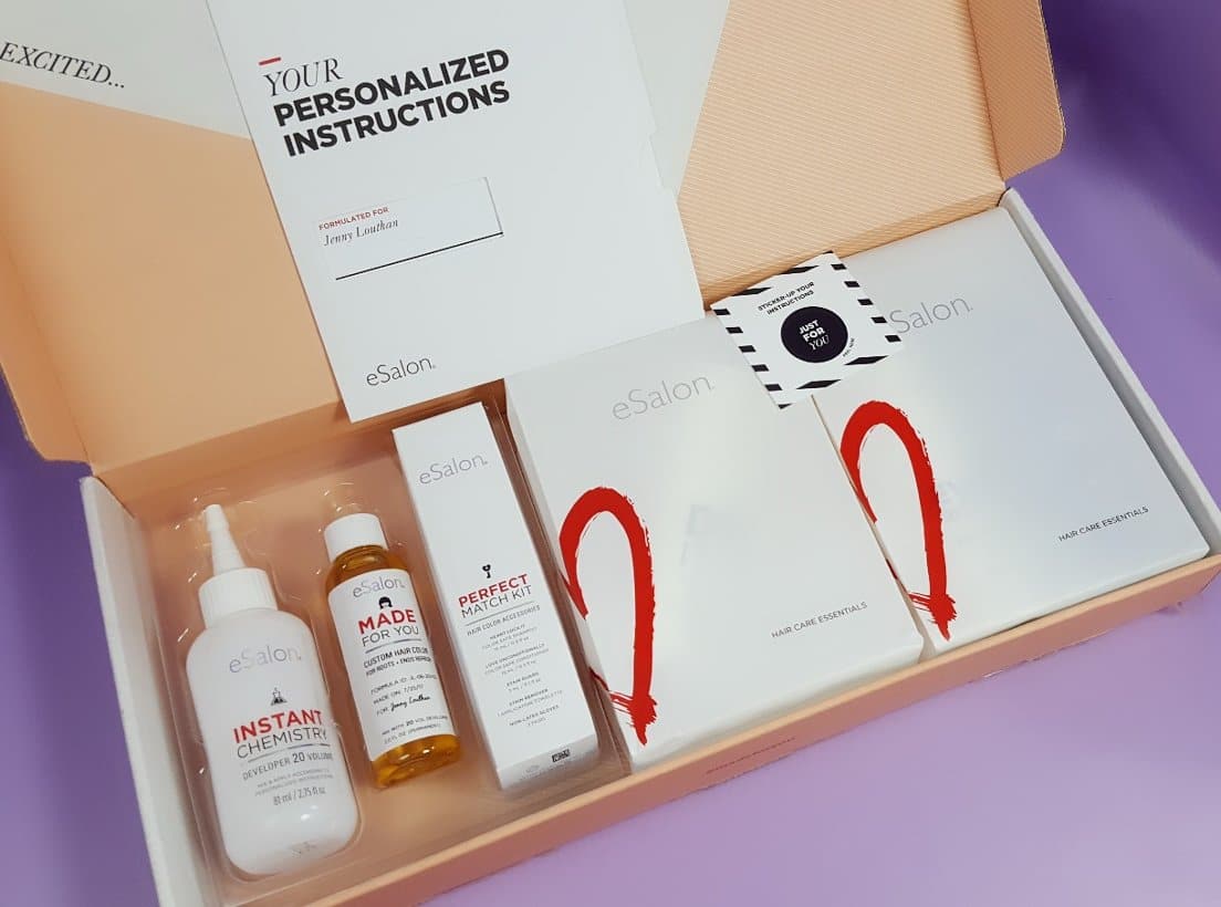 August 2017 eSalon Custom Hair Color Subscription Review + Coupon