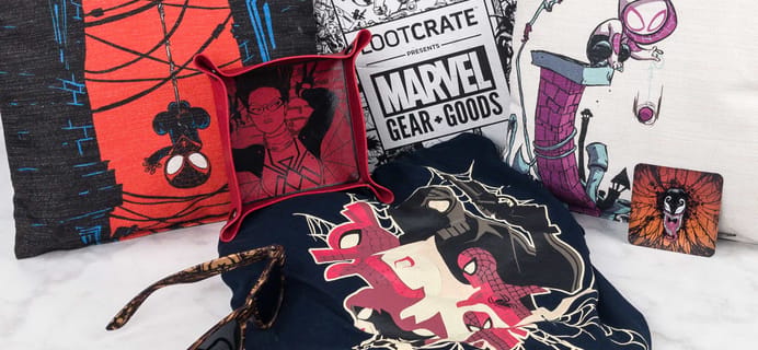 Marvel Gear + Goods July 2017 Subscription Box Review + Coupon!