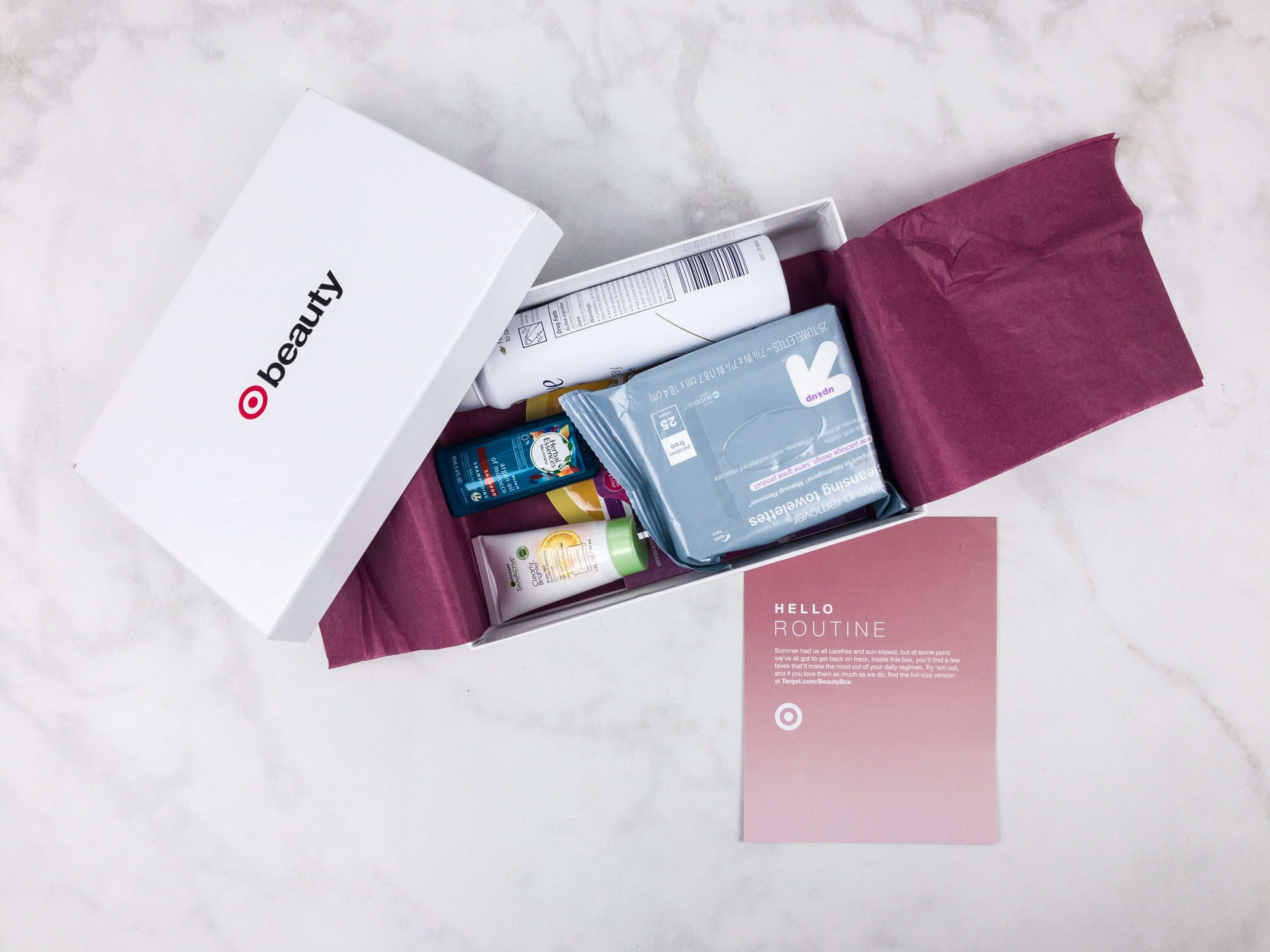 Target Beauty Box August 2017 Review