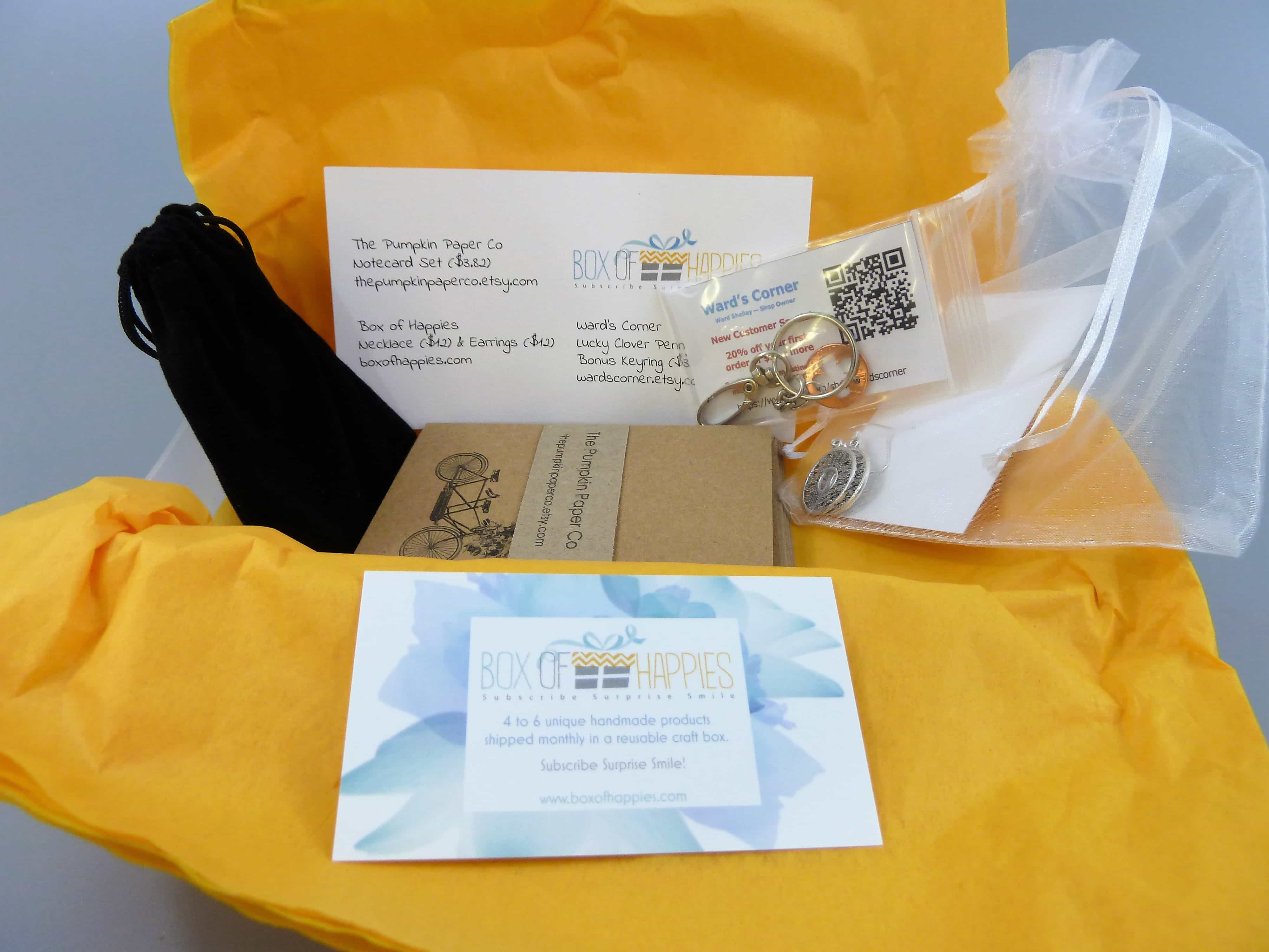 Box of Happies August 2017 Subscription Box Review