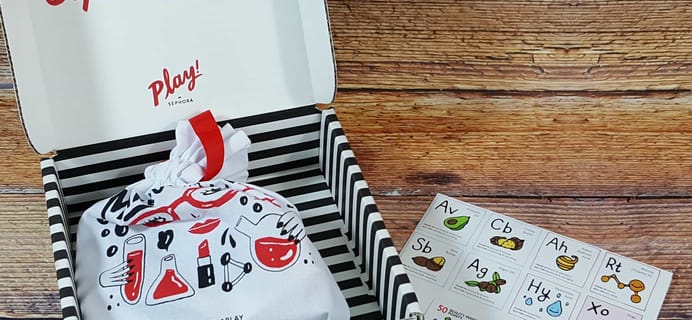 PLAY! by Sephora Subscription Box Review – August 2017