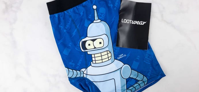 Loot Undies September 2017 Subscription Review + Coupon