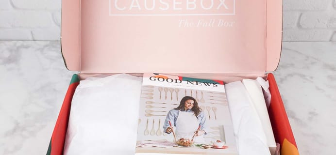 CAUSEBOX Fall 2017 Subscription Box Review + Coupon