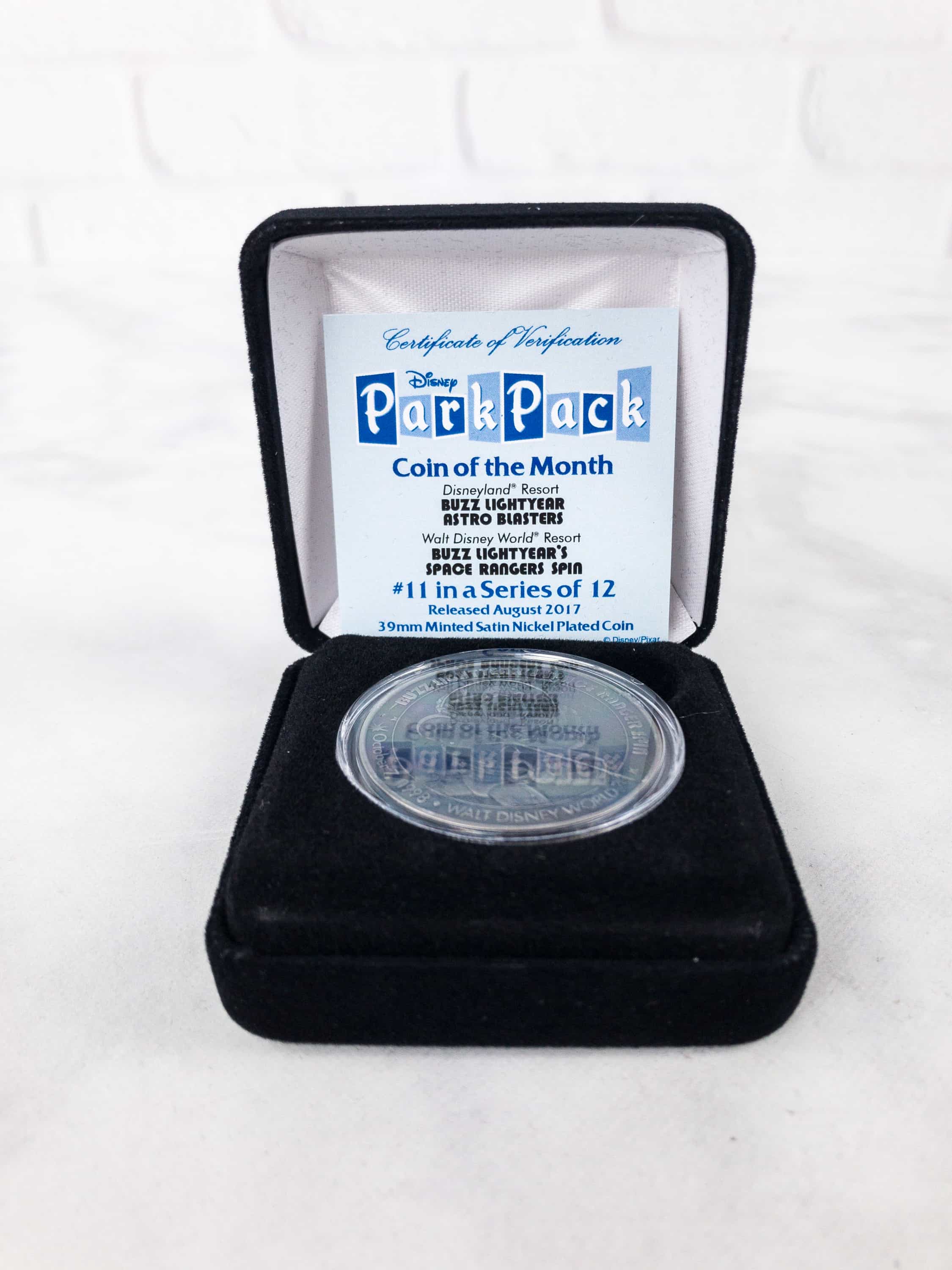 Disney Park Pack Coin Edition September 2017 Subscription Box Review