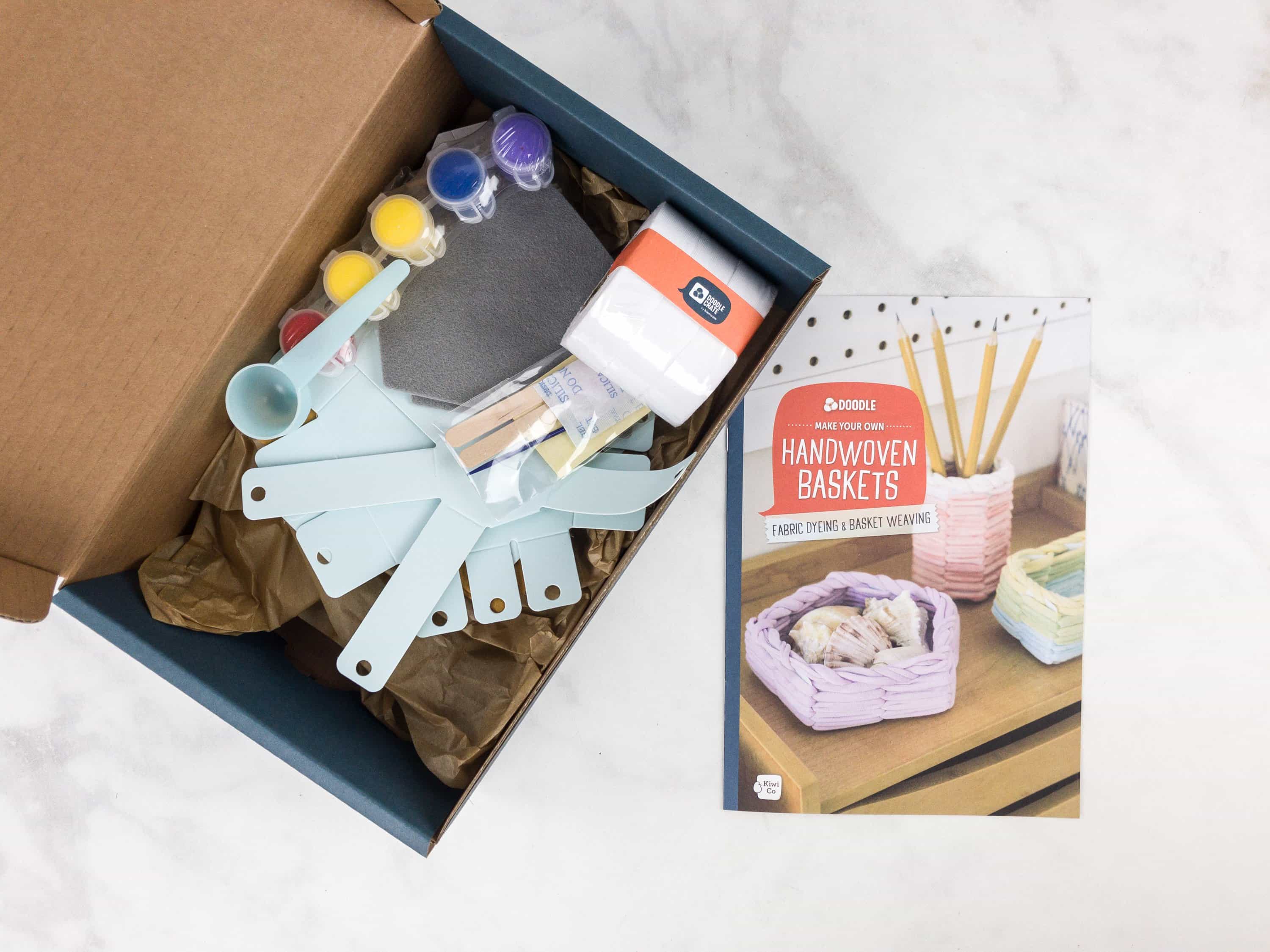 Doodle Crate   Subscription Box Review & Coupon – HANDWOVEN BASKETS!