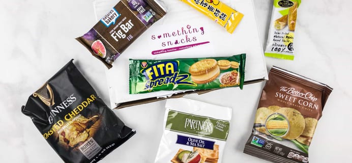 Something Snacks September 2017 Subscription Box Review