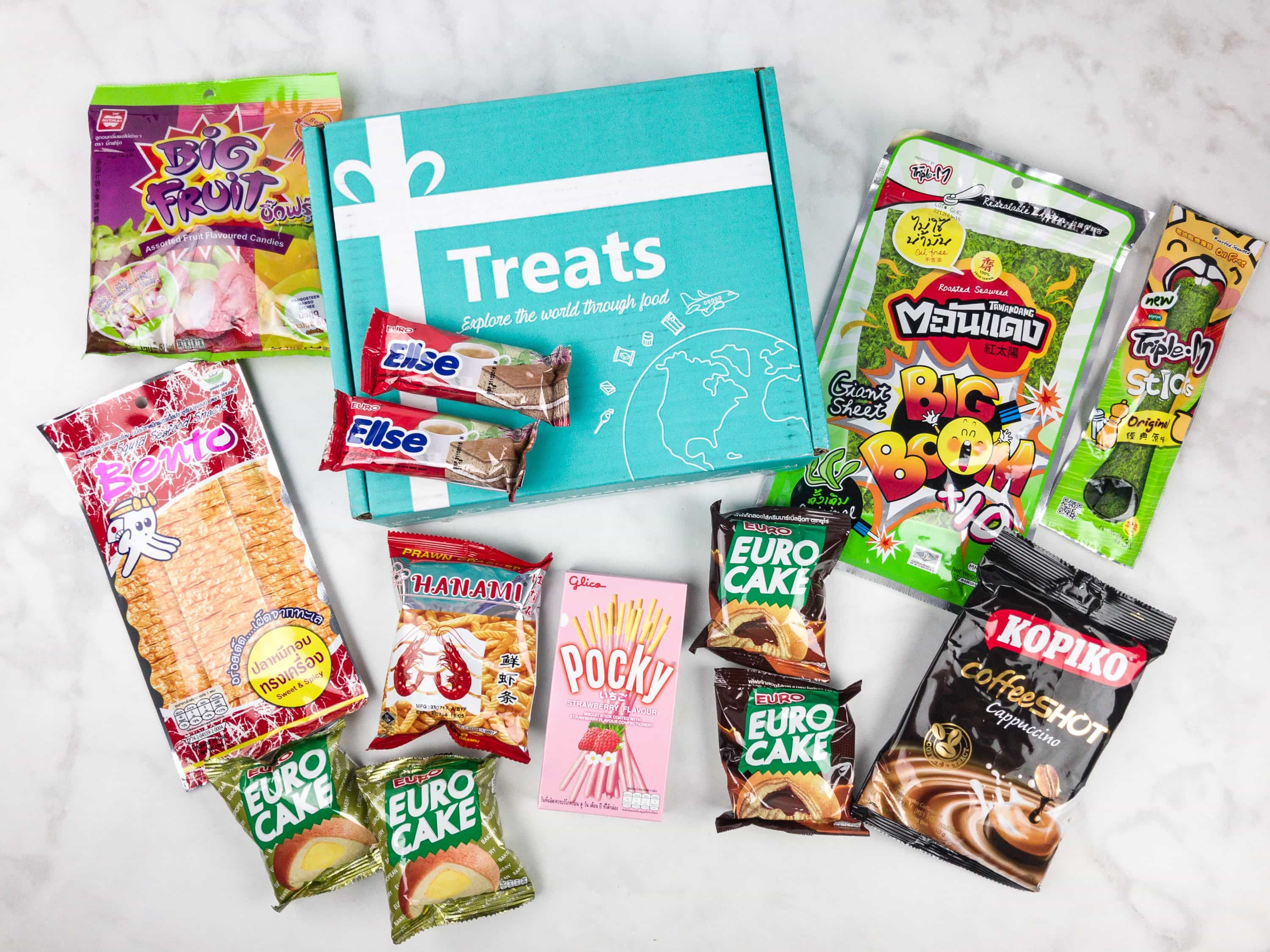 Treats Box September 2017 Review & Coupon – Thailand