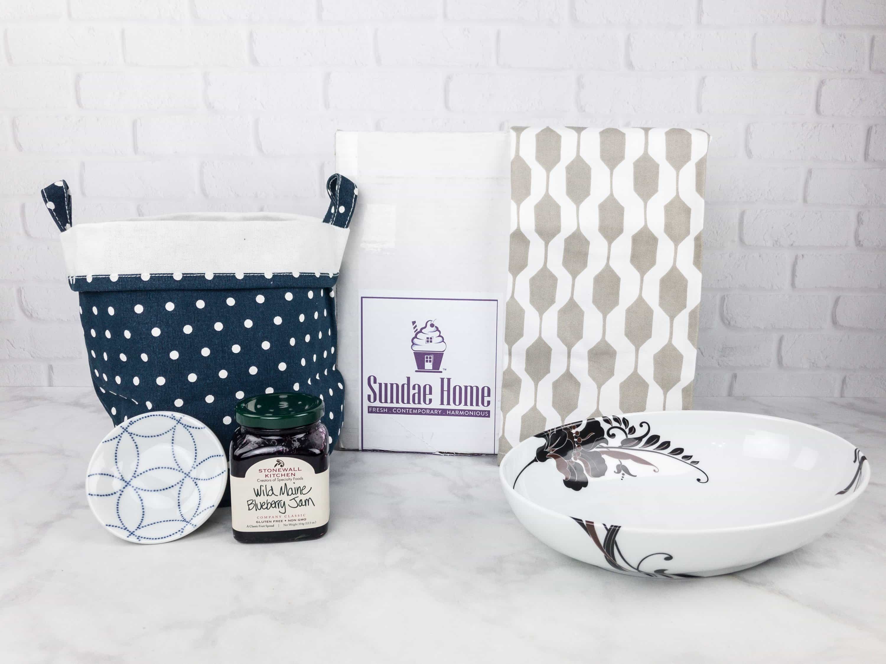 Sundae Home September 2017 Subscription Box Review + Coupon!