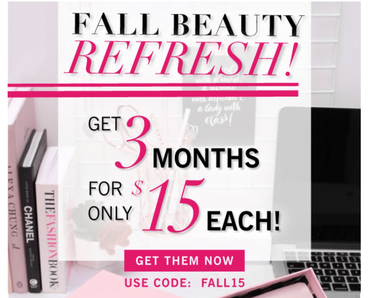 Glossybox Deal: 3 Boxes $15 Apiece + September 2017 Full Spoilers!