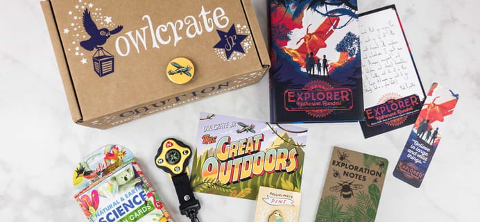 OwlCrate Jr. October 2017 Box Review + Coupon
