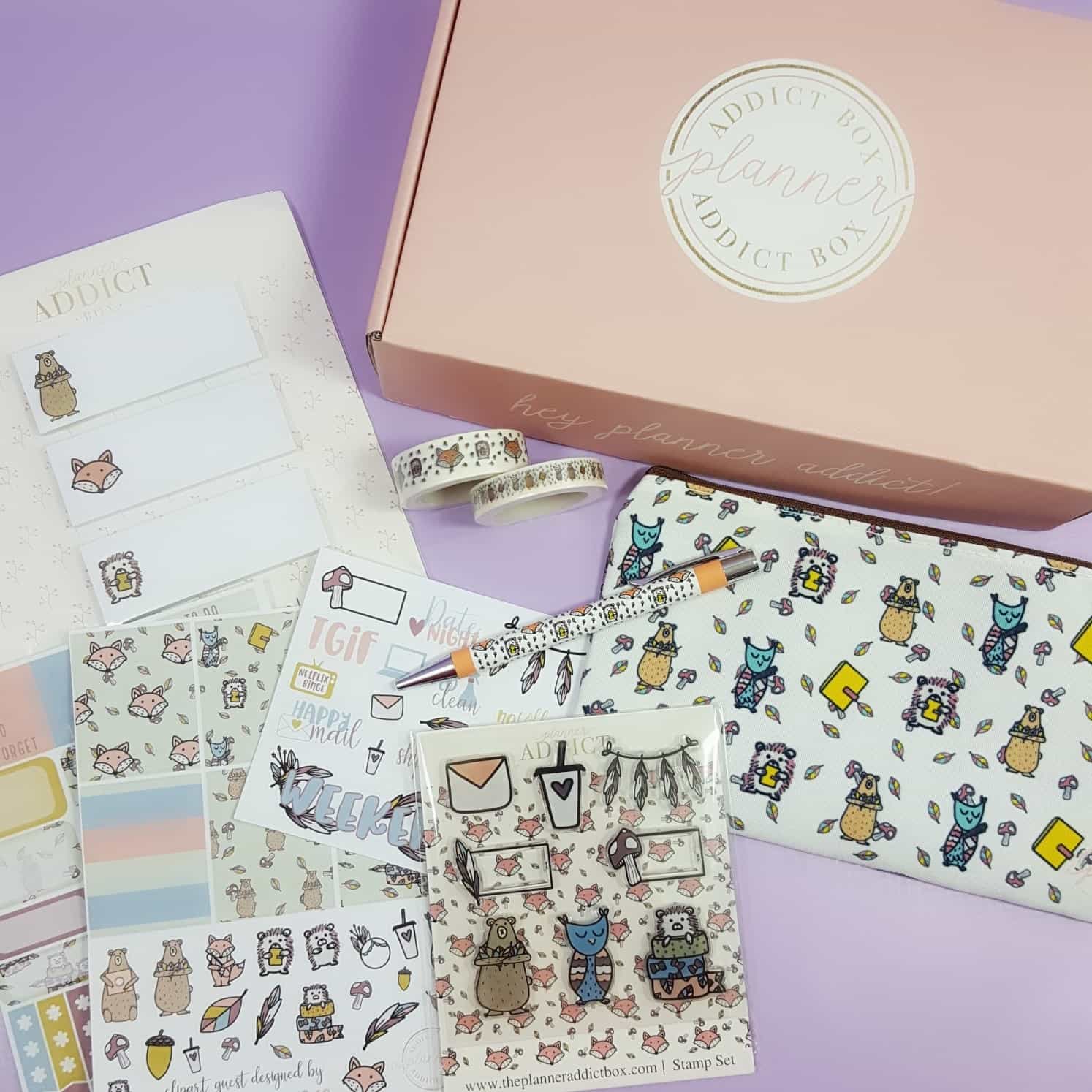 The Planner Addict Box September 2017 Subscription Box Review