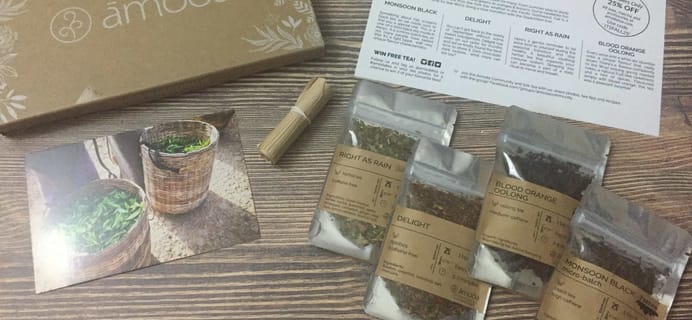 Amoda Tea September 2017 Subscription Box Review + Coupon!