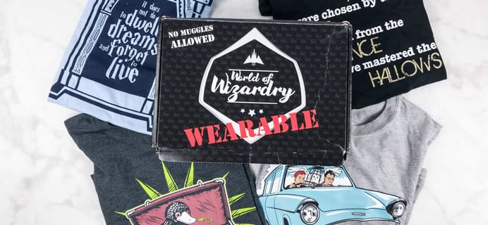 Geek Gear World of Wizardry Wearables Subscription Box Review + Coupon – August 2017