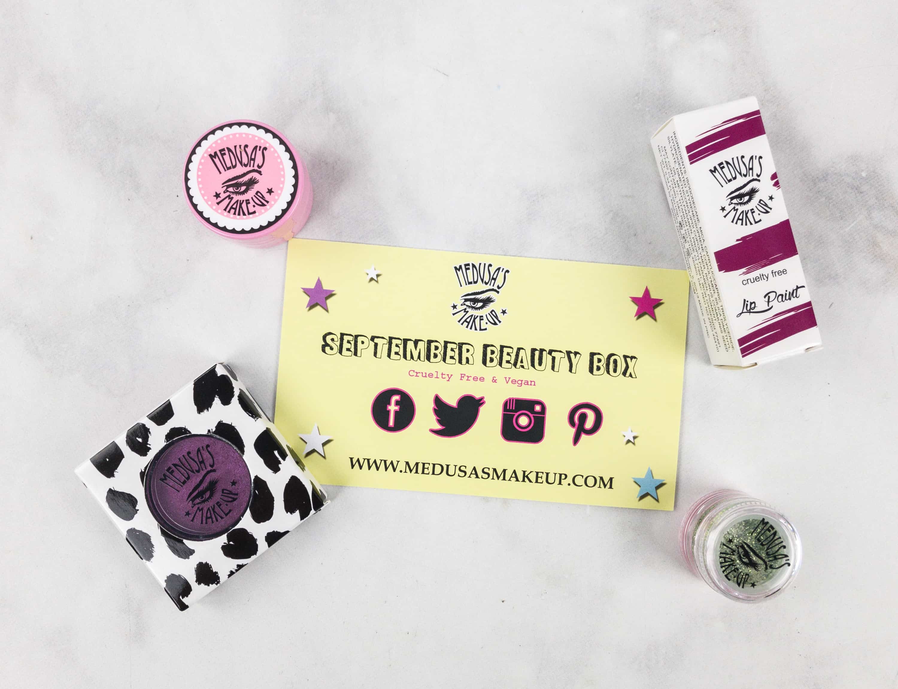 Medusa’s Make-Up Beauty Box Subscription Box Review – September 2017