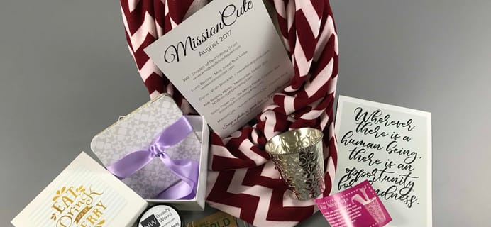 Mission Cute August 2017 Subscription Box Review + Coupon