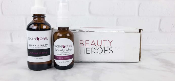 Beauty Heroes September 2017 Subscription Box Review