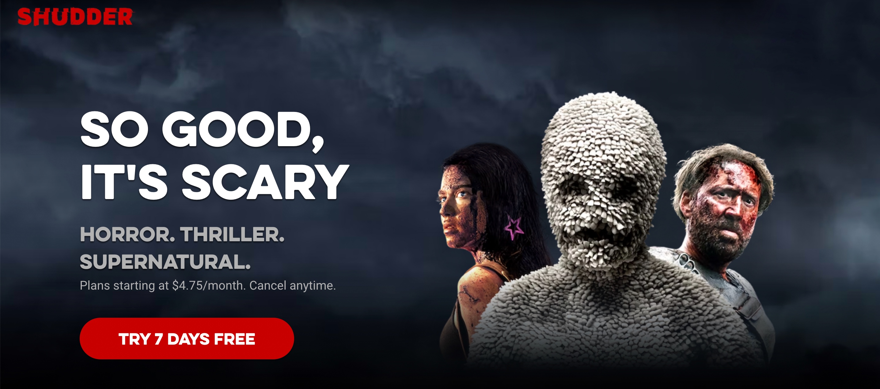 Shudder Coupon: Enjoy 7 Days FREE Trial To Horror Focused Video Streaming Service!