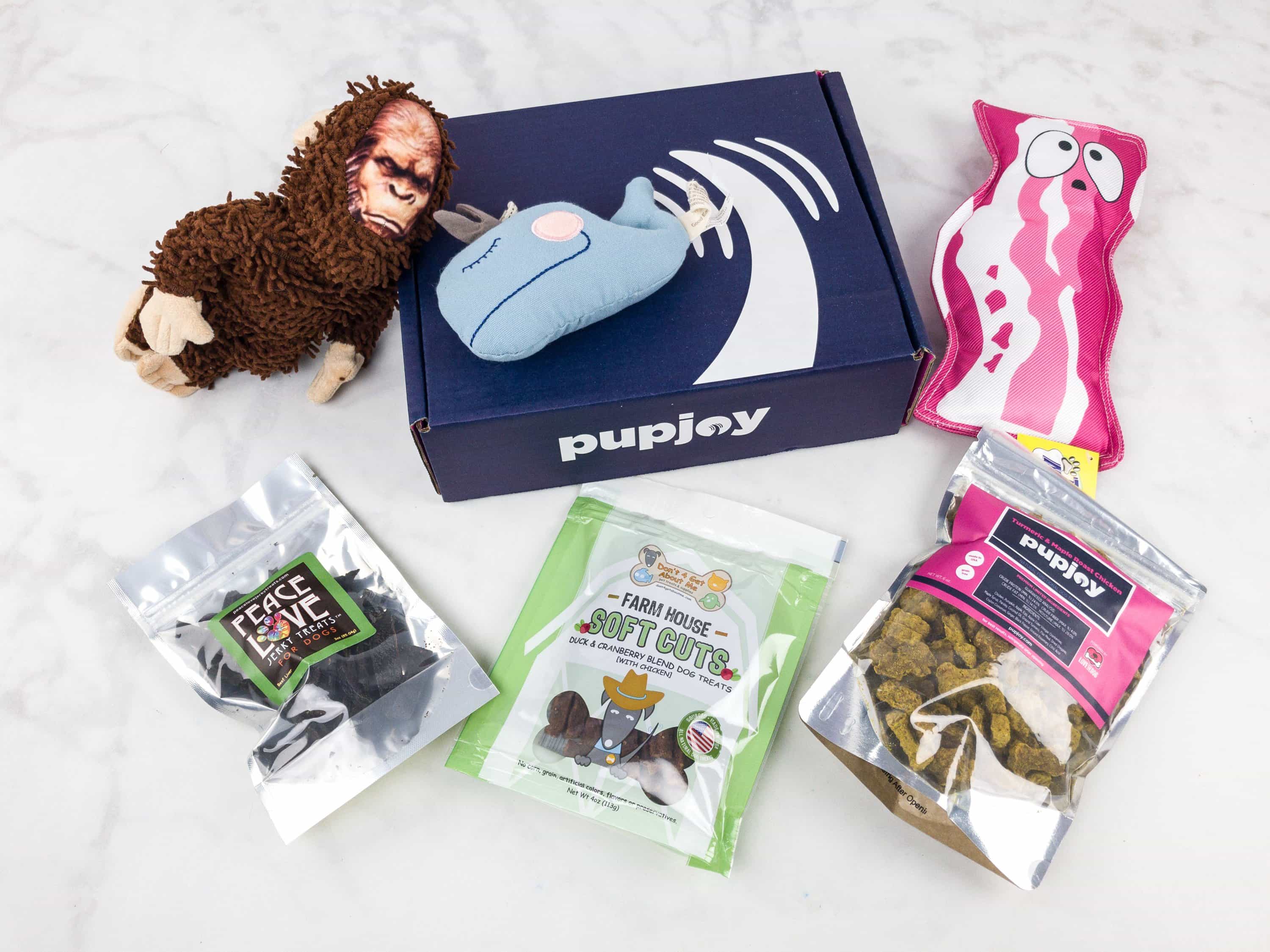 PupJoy October 2017 Subscription Box Review + Coupon