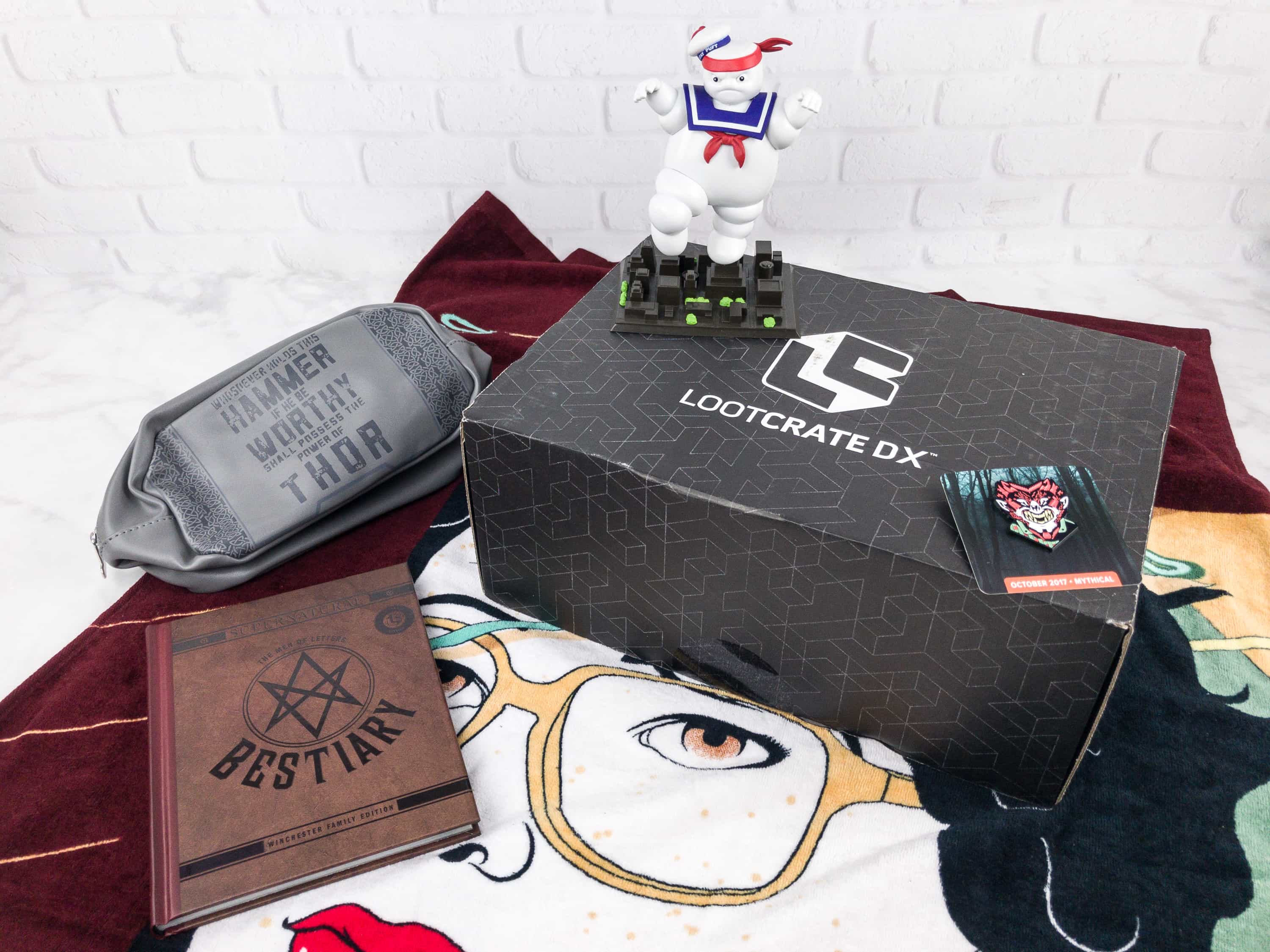 Loot Crate DX October 2017 Subscription Box Review & Coupon
