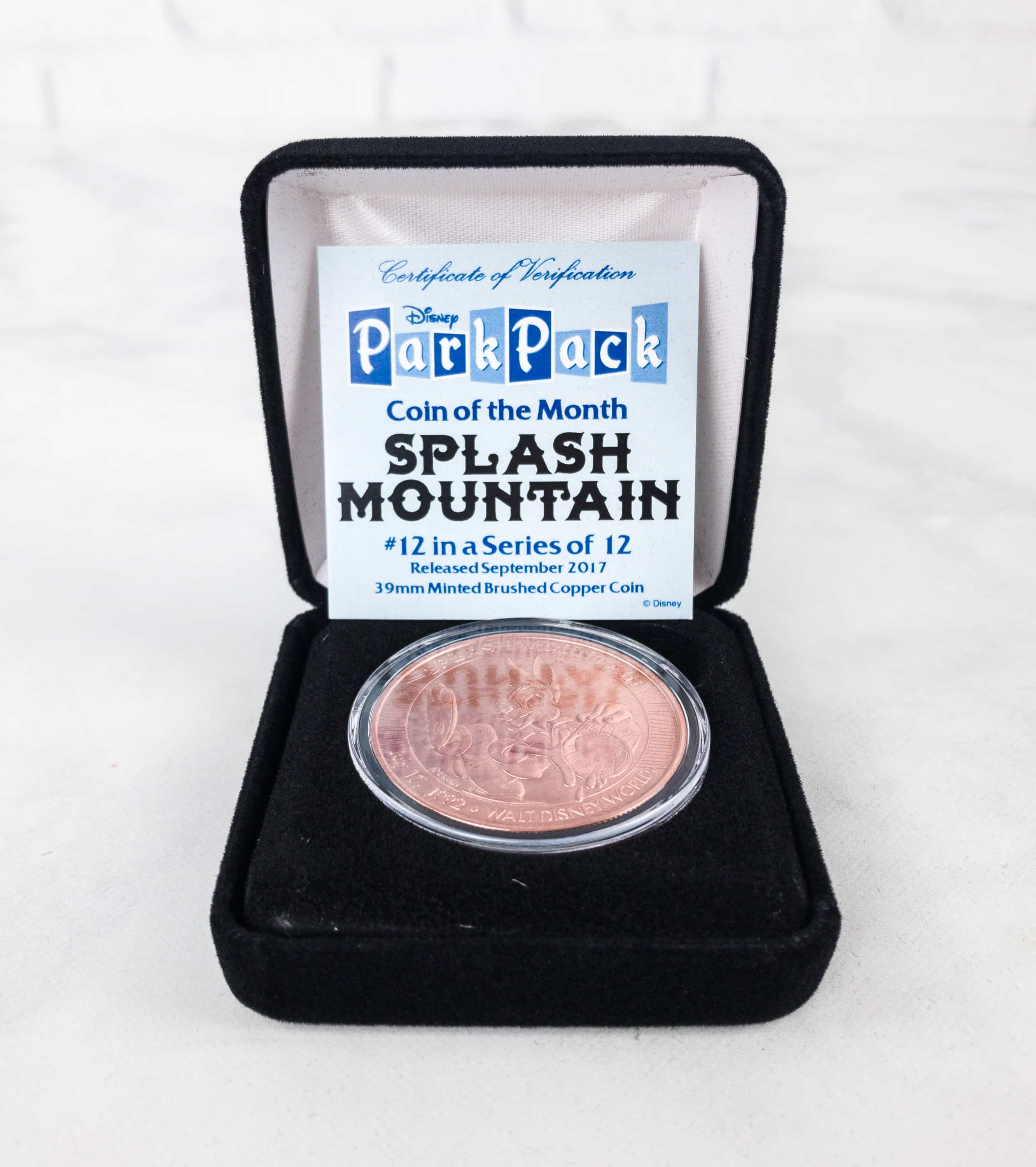 Disney Park Pack Coin Edition October 2017 Subscription Box Review