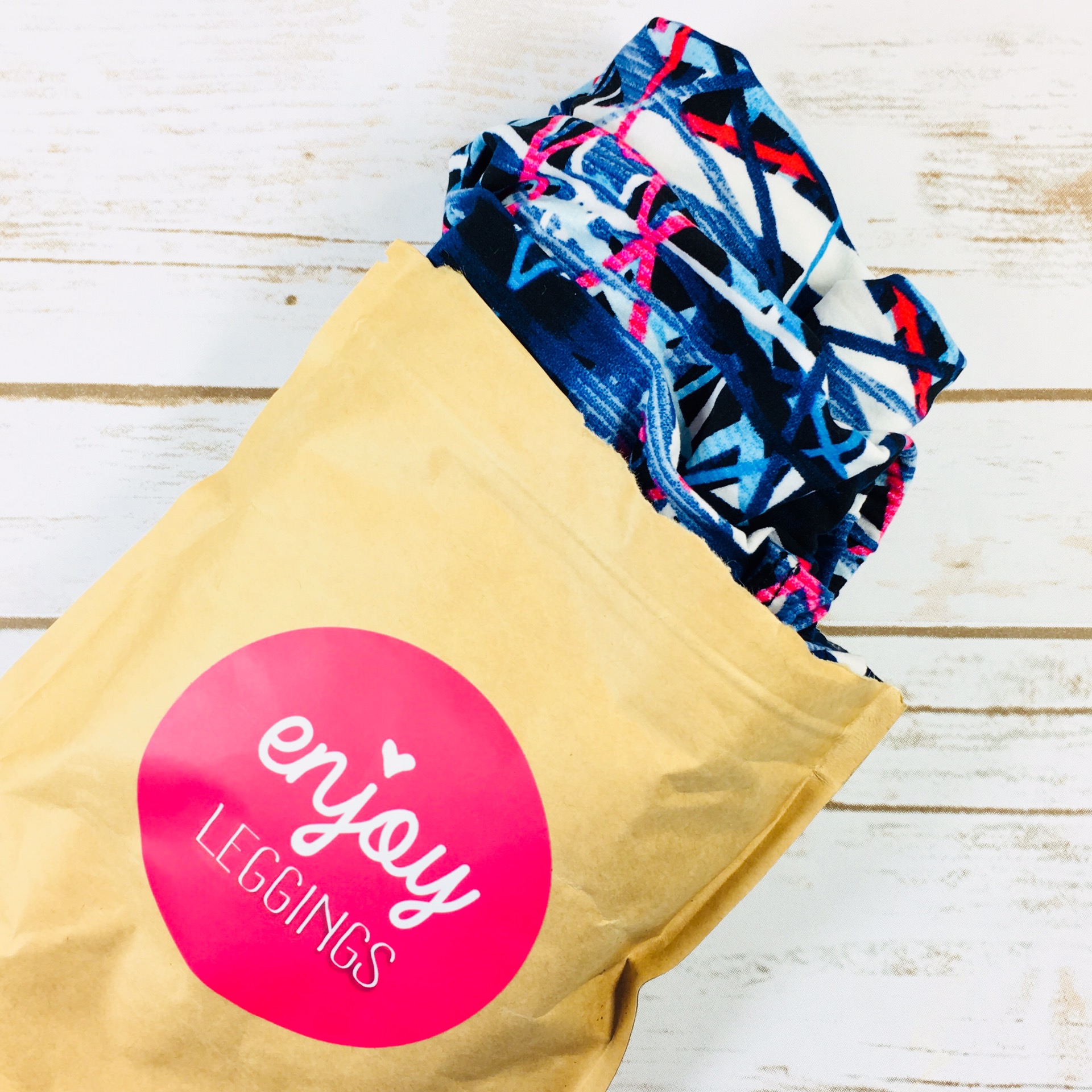 Enjoy Leggings October 2017 Subscription Box Review + Coupon