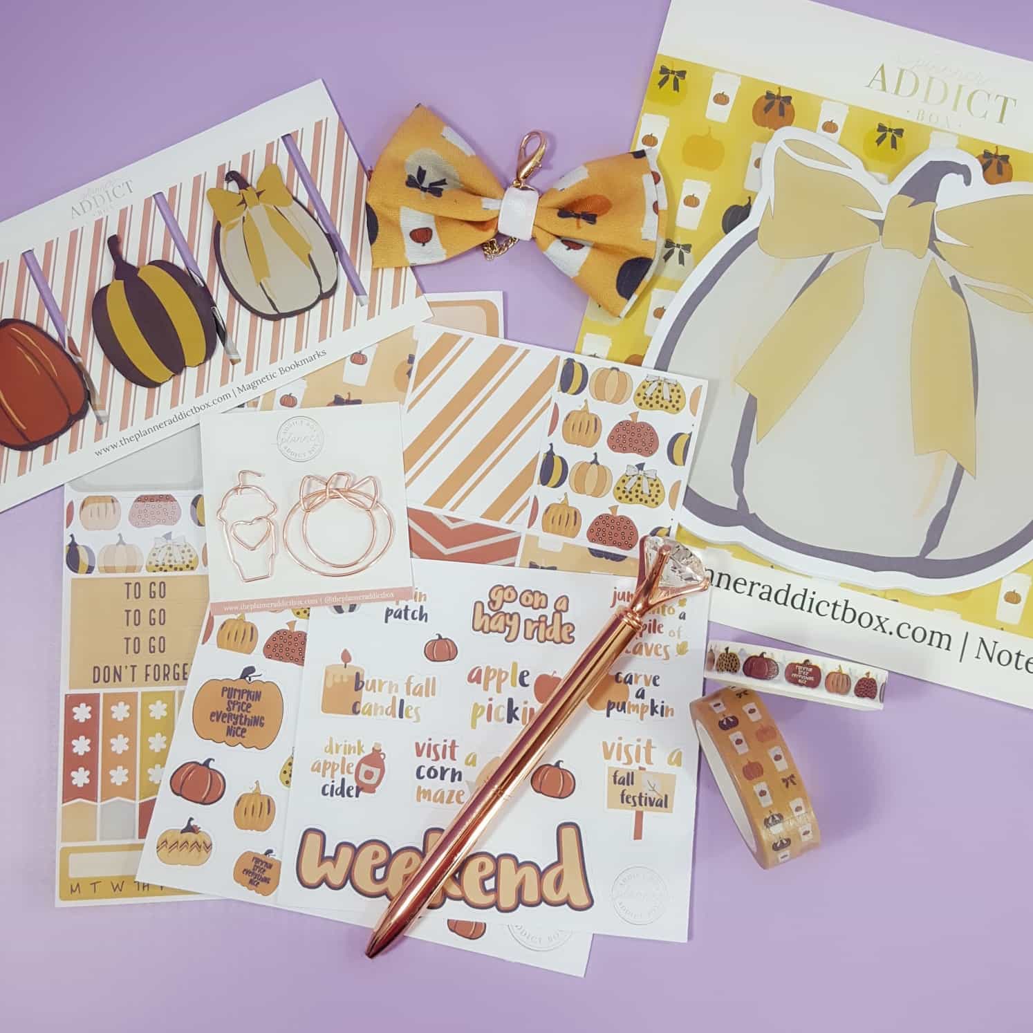The Planner Addict Box October 2017 Subscription Box Review
