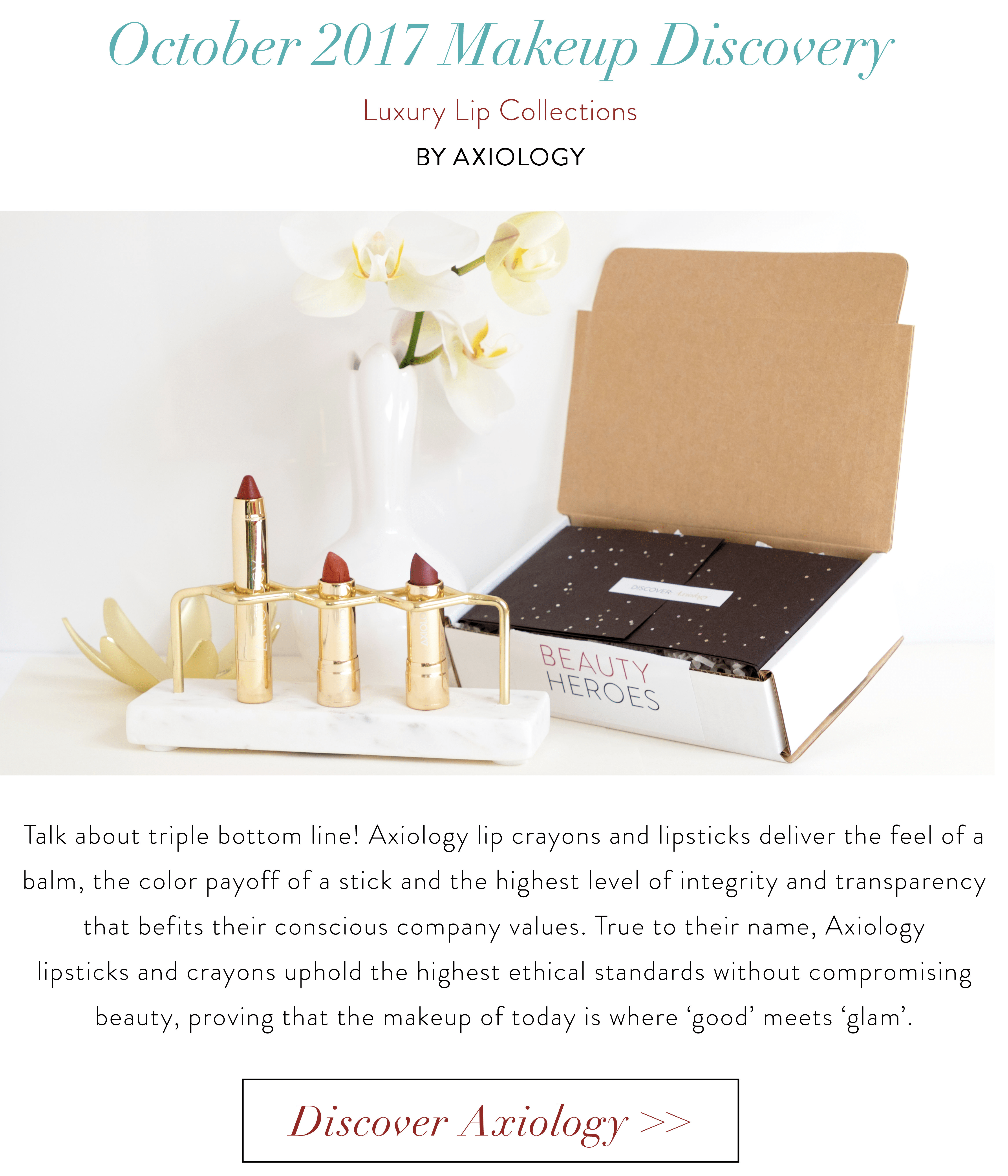 Beauty Heroes October 2017 Makeup Discovery Available Now!