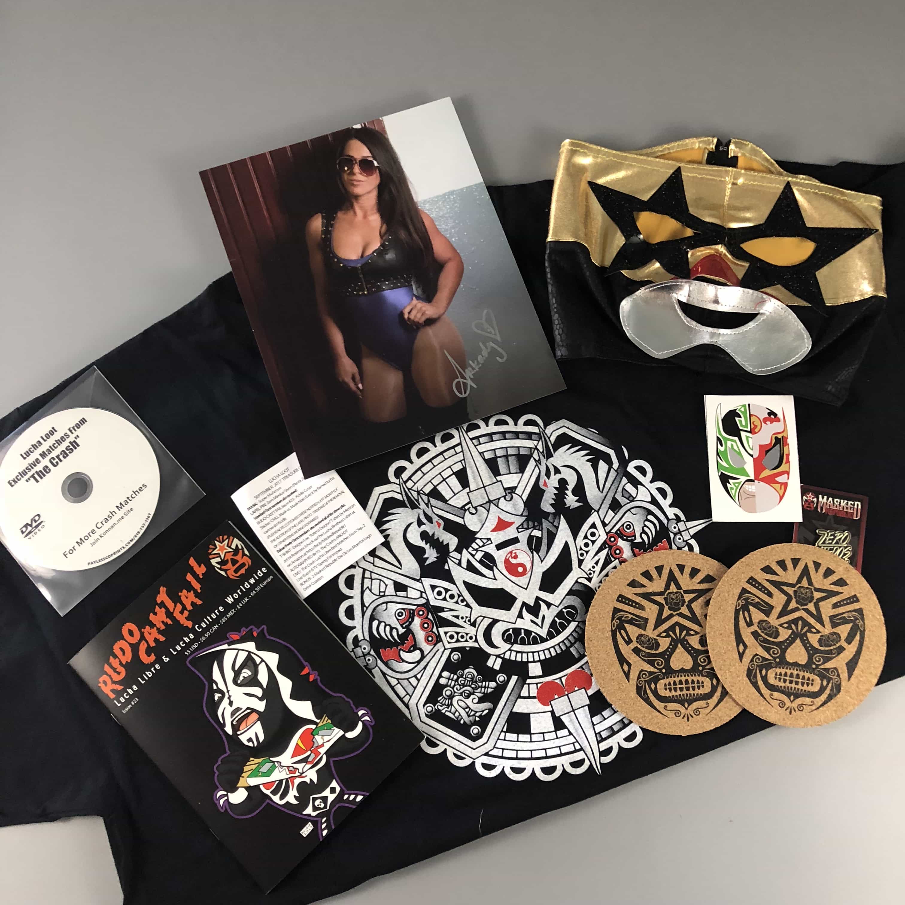 Lucha Loot Subscription Box Review & Coupon – September 2017