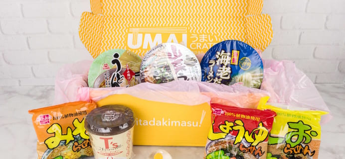 Umai Crate October 2017 Subscription Box Review + Coupon