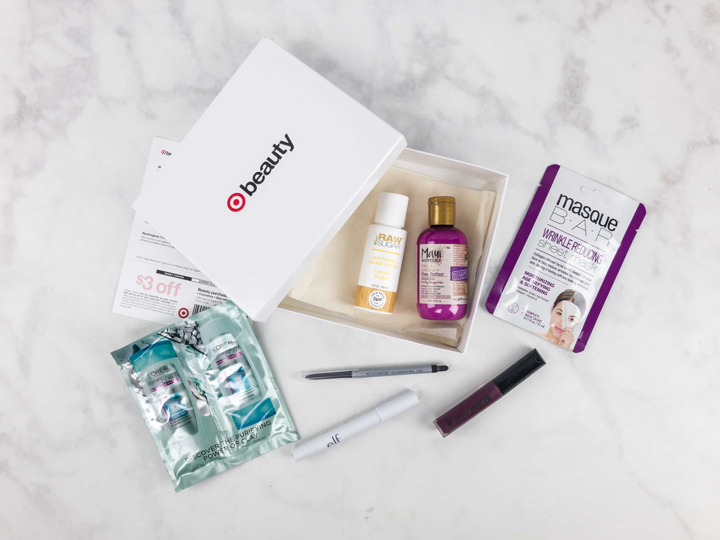 Target Beauty Box October 2017 Review