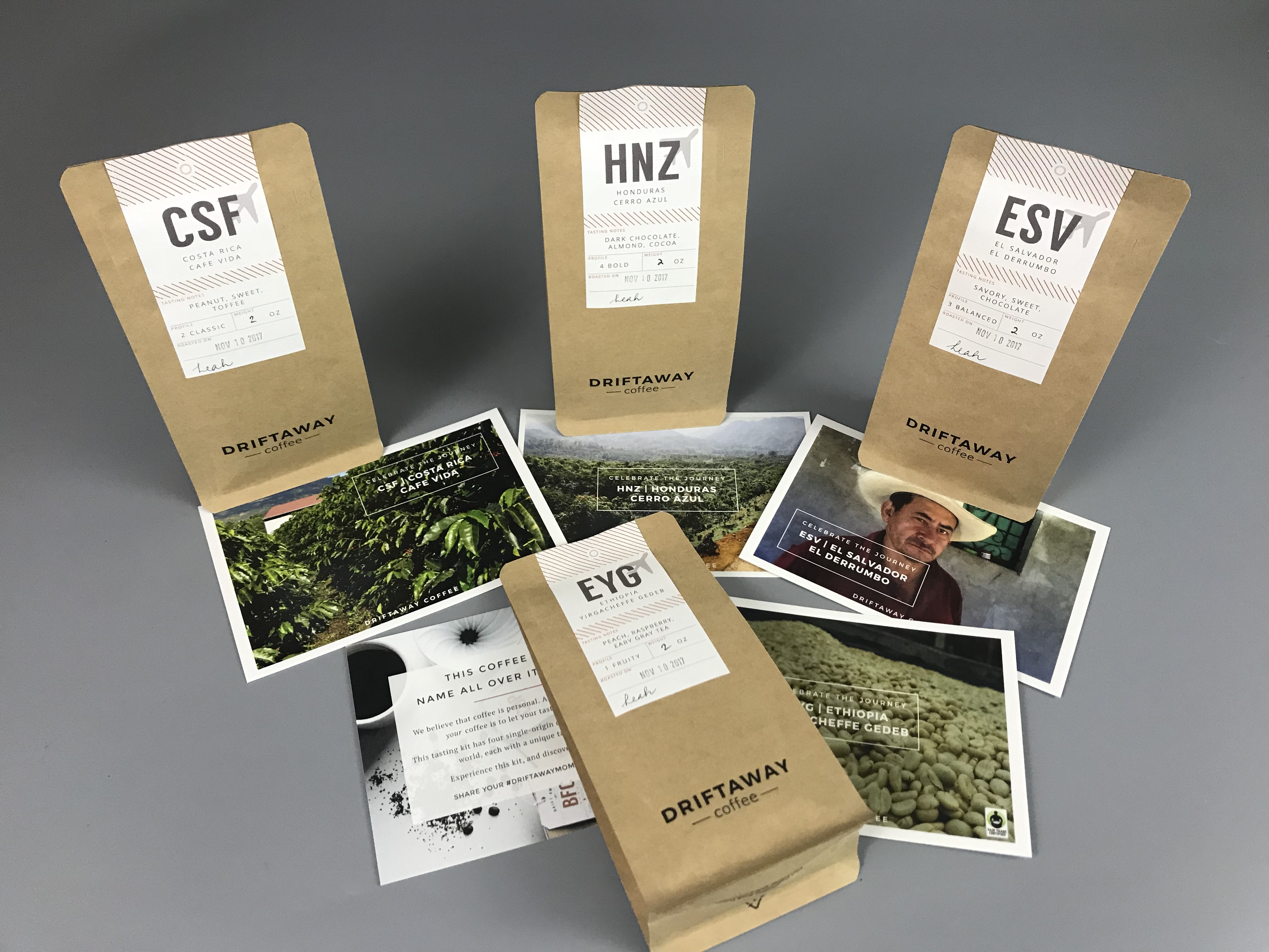 Driftaway Coffee November 2017 Subscription Box Review