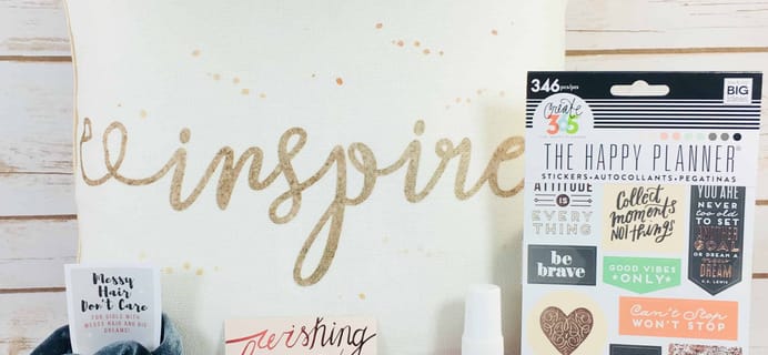 STRONG selfie Subscription Box Review – Winter 2017 BURST(box)