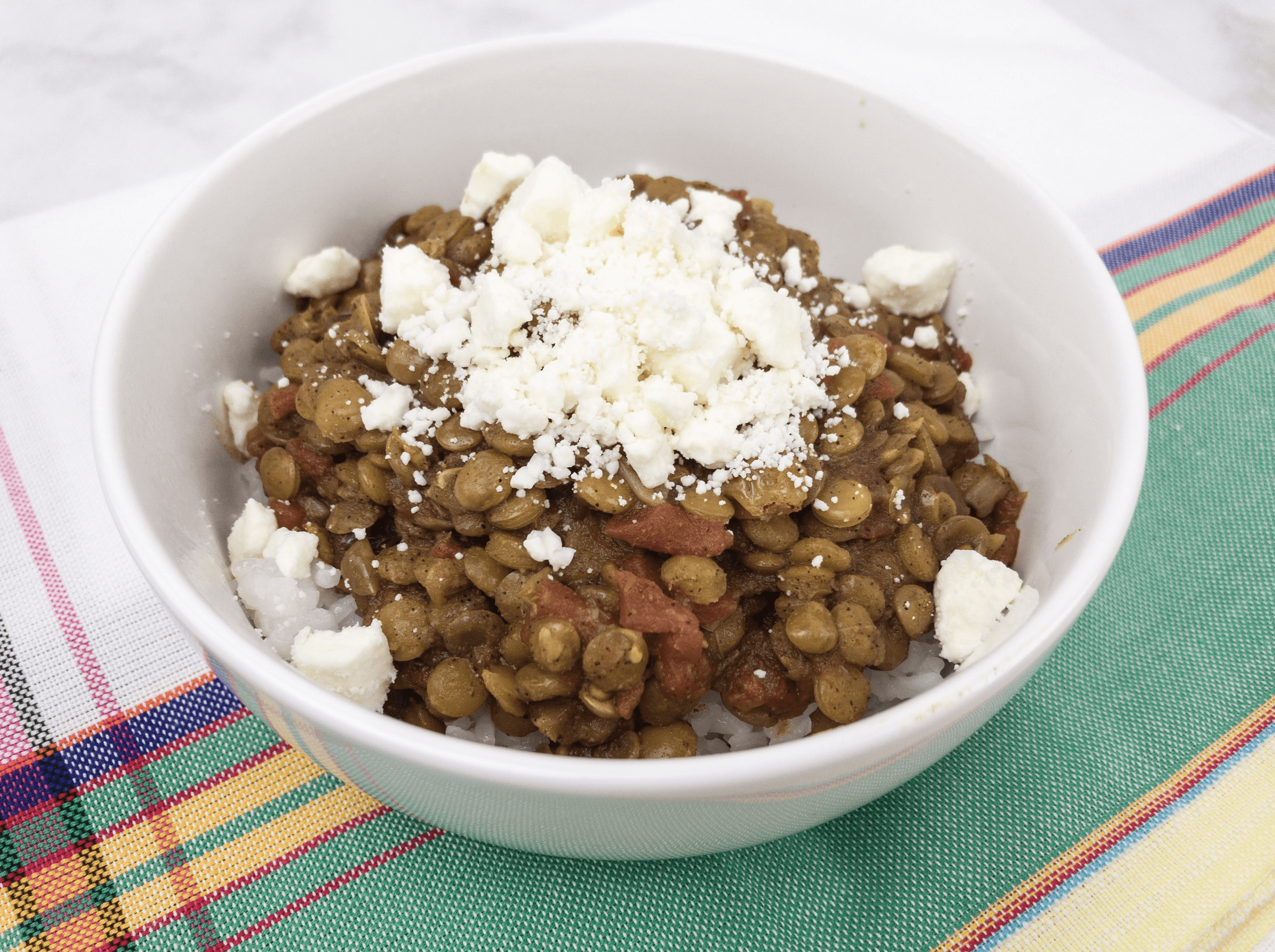 Mediterranean Lentils & Rice