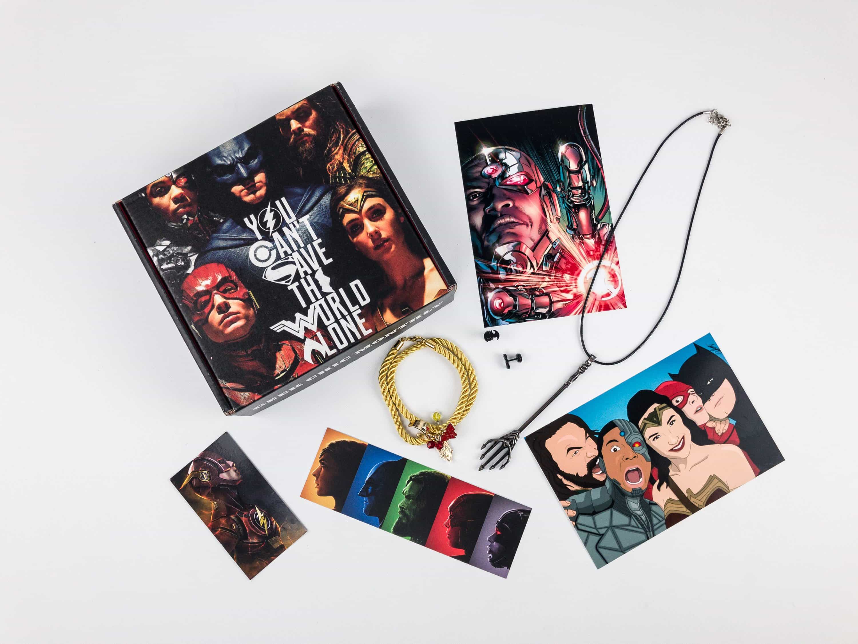 Geek Chic Monthly November 2017 Subscription Box Review