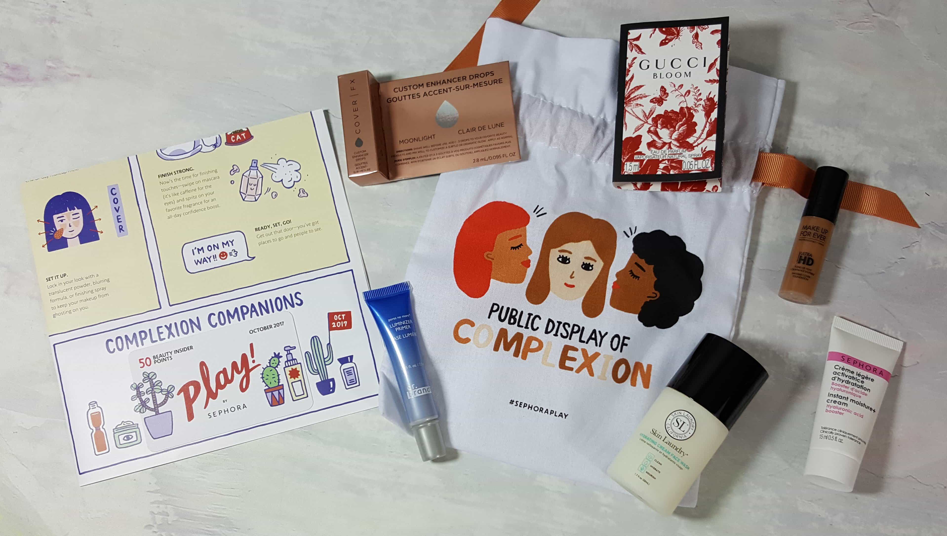 PLAY! by Sephora Subscription Box Review – October 2017