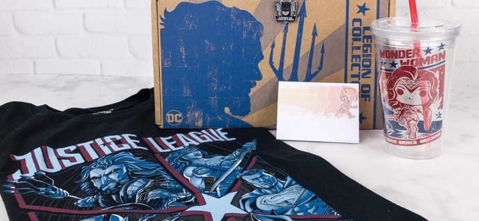 DC Legion of Collectors November 2017 Subscription Box Review