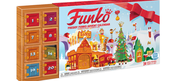 Freddy Funko 24-Piece Pint Size Heroes Advent Calendar Available Now!