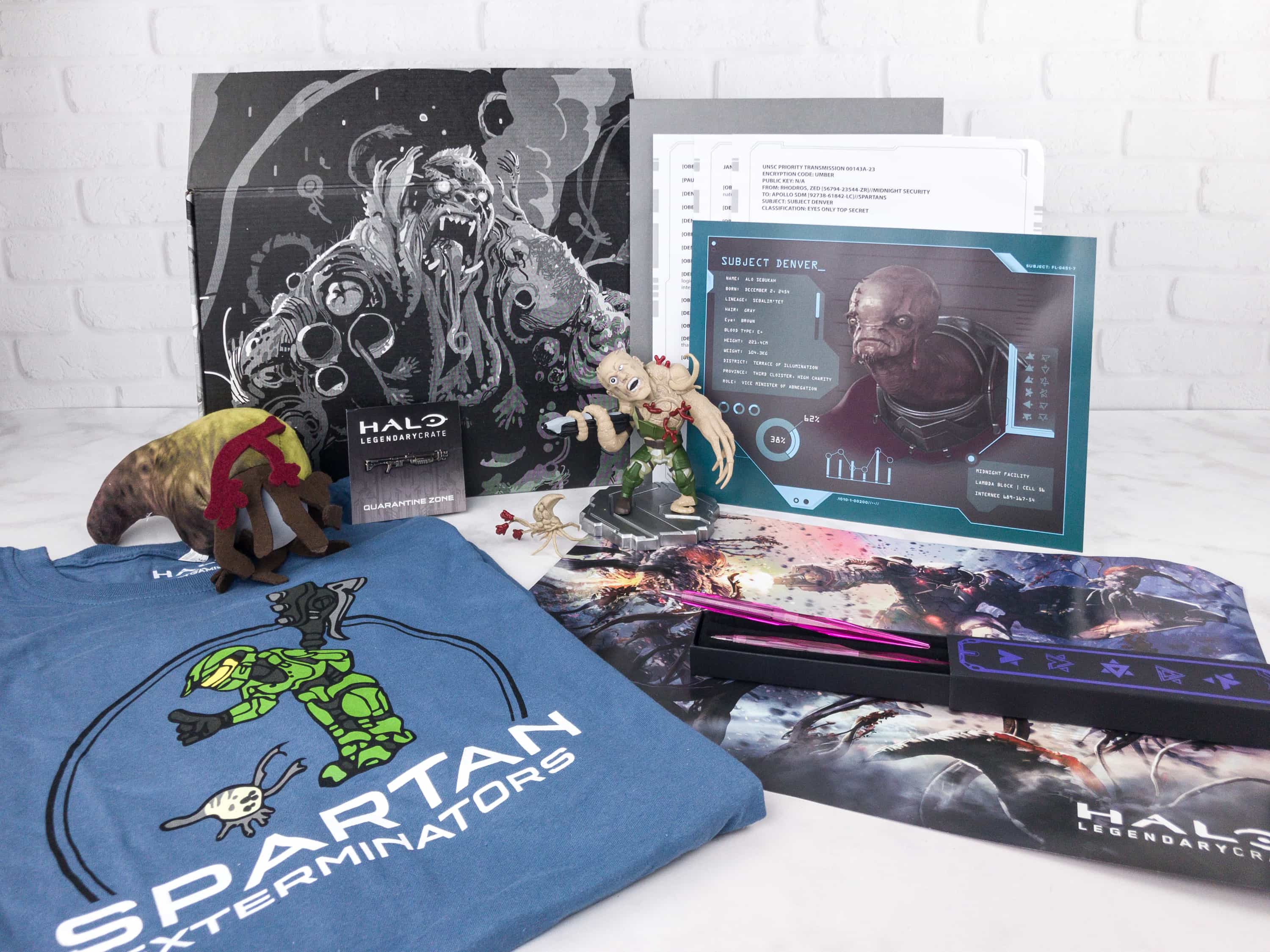 Halo Legendary Crate October 2017 Subscription Box Review + Coupon