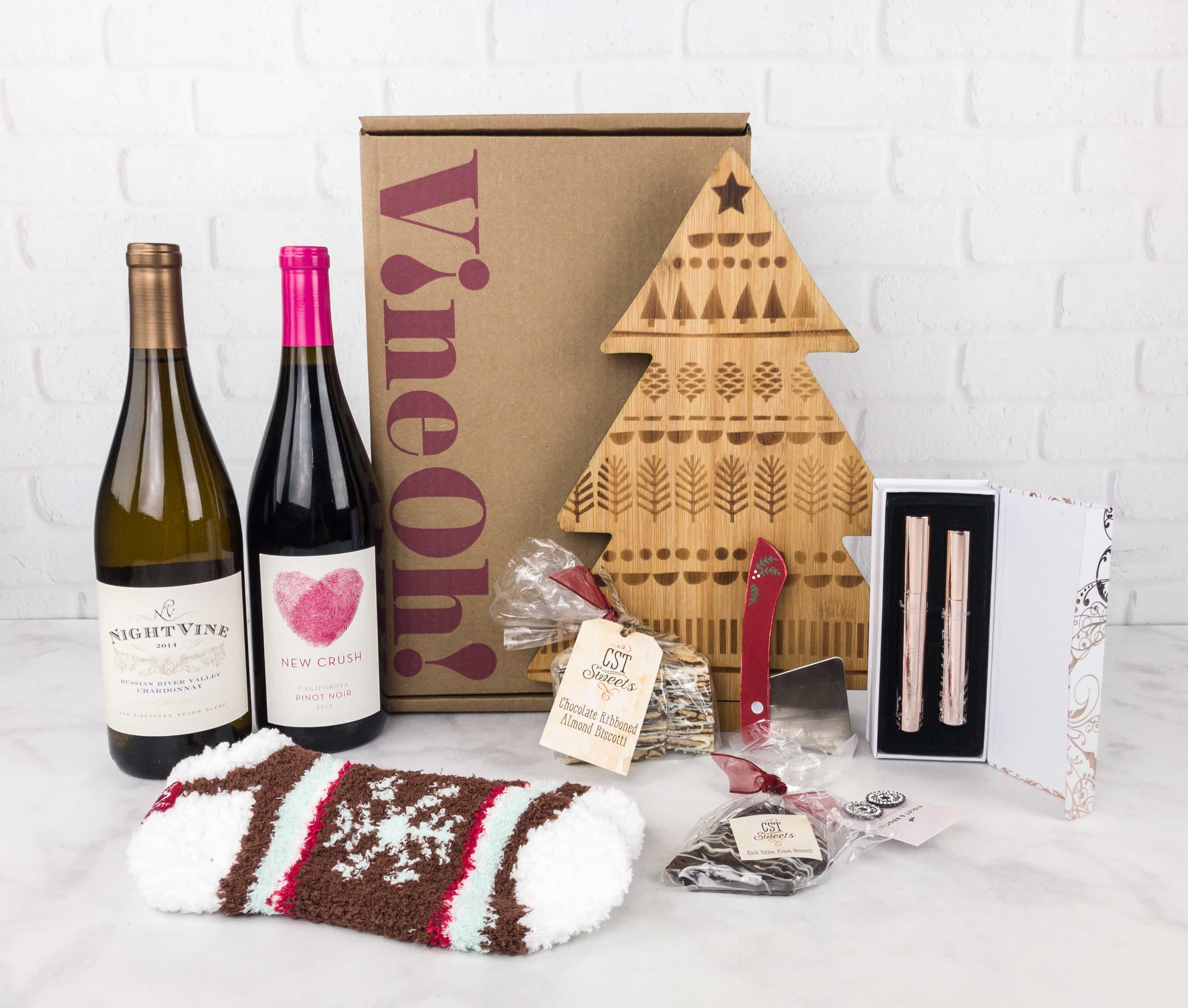Vine Oh! Holiday Box 2017 Subscription Box Review + Coupon