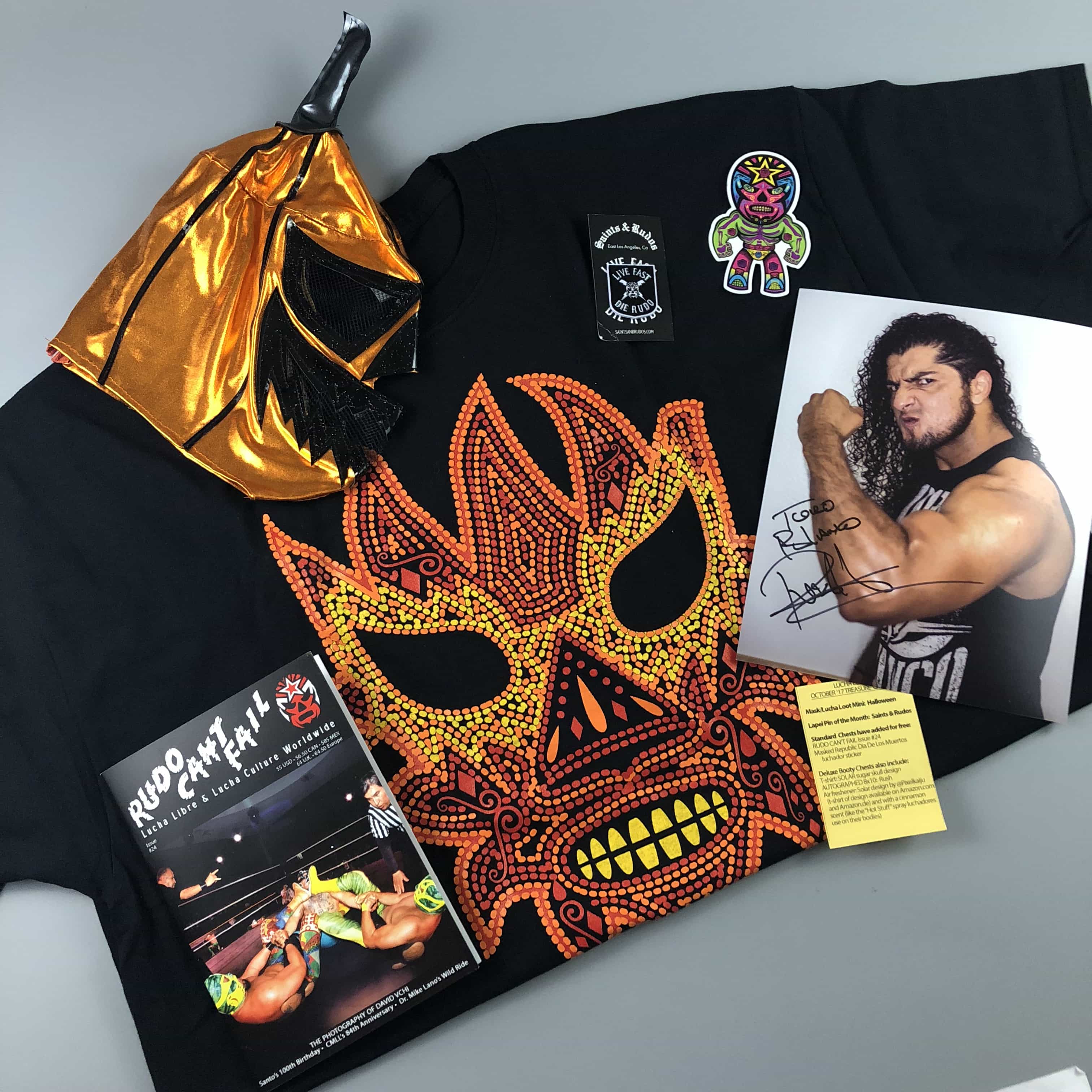 Lucha Loot Subscription Box Review & Coupon – October 2017