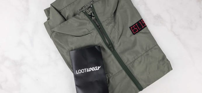 Loot Wearables Subscription by Loot Crate October 2017 Review & ﻿Coupon﻿
